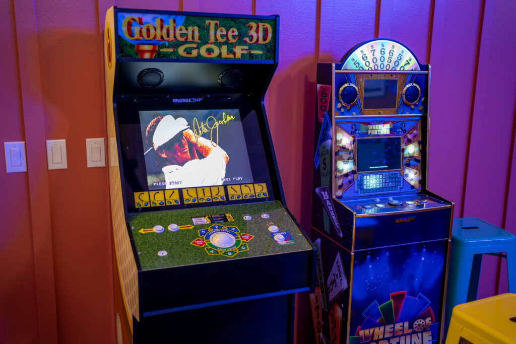 Arcade game machines