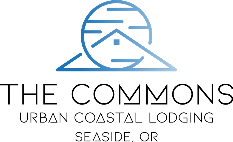 The Commons Urban Coastal Lodging Seaside Logo